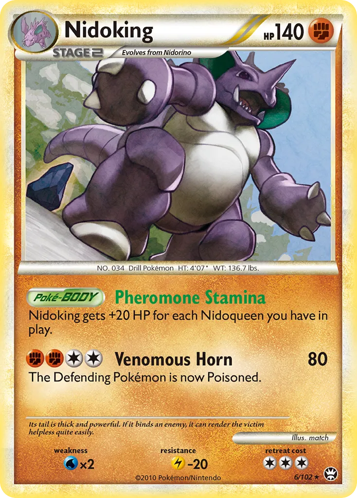 Nidoking — Triumphant — Pokemon