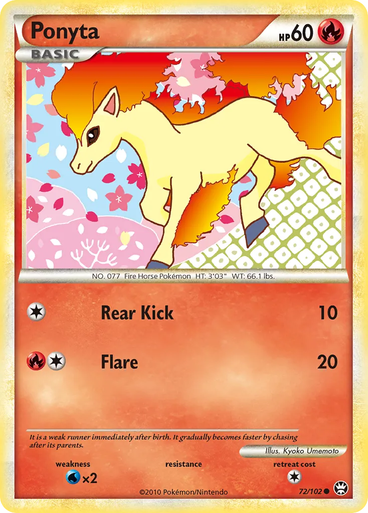Ponyta — Triumphant — Pokemon