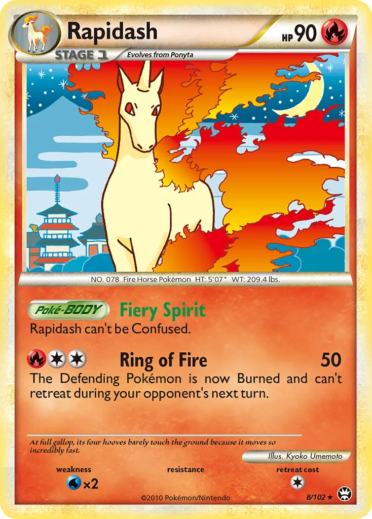 Rapidash — Triumphant — Pokemon