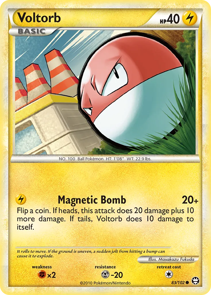Voltorbe — Triumphant — Pokémon