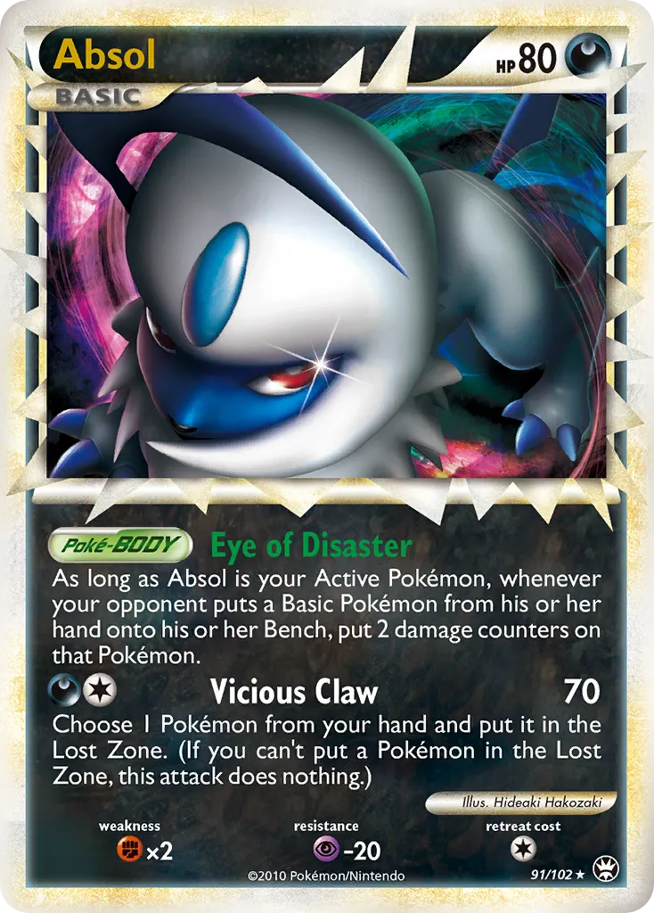 Absol — Triumphant — Pokemon