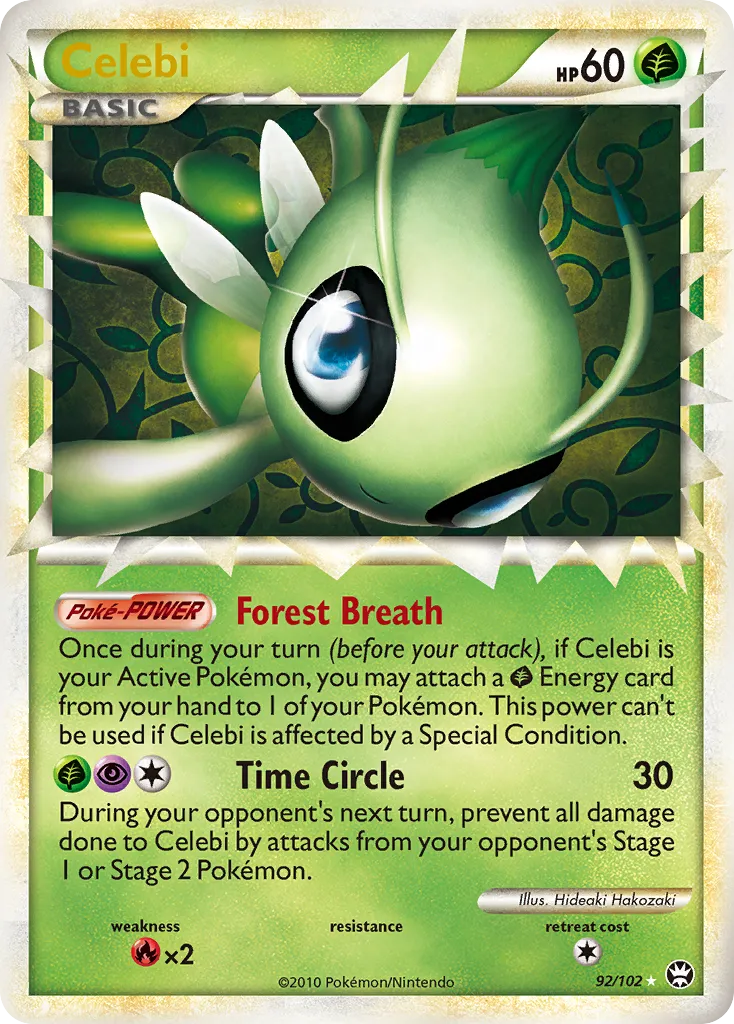 Celebi — Triumphant — Pokemon