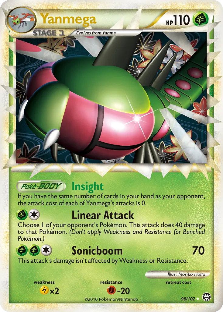 Yanmega — Triumphant — Pokemon