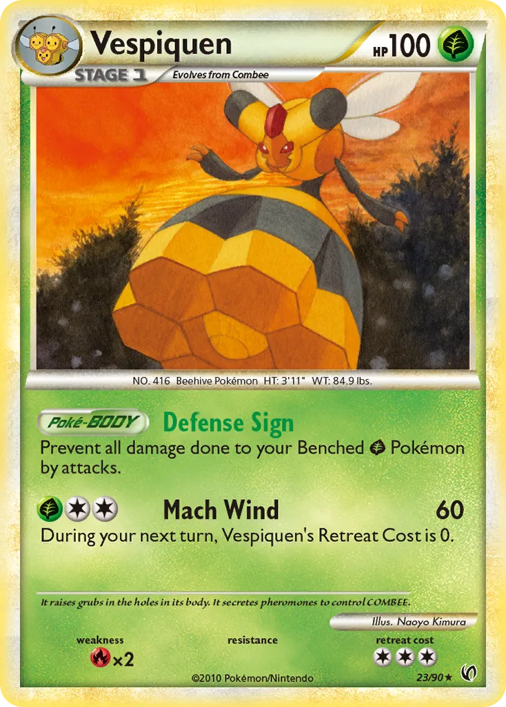 Vespiquen — Undaunted — Pokémon