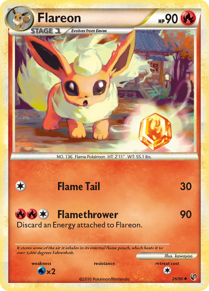 Flareon — Undaunted — Pokémon