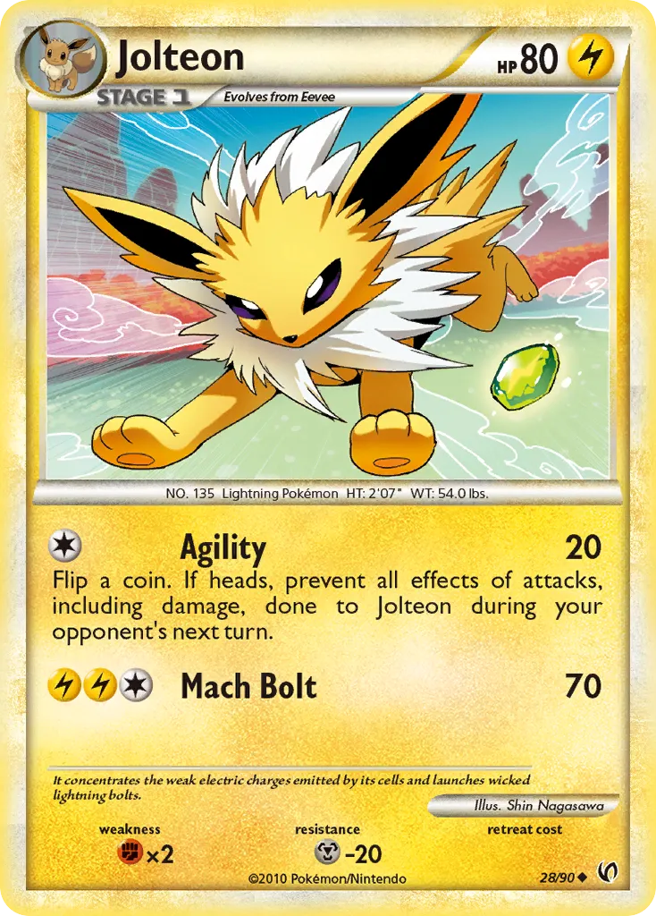 Jolteon from Undaunted - Pokemon