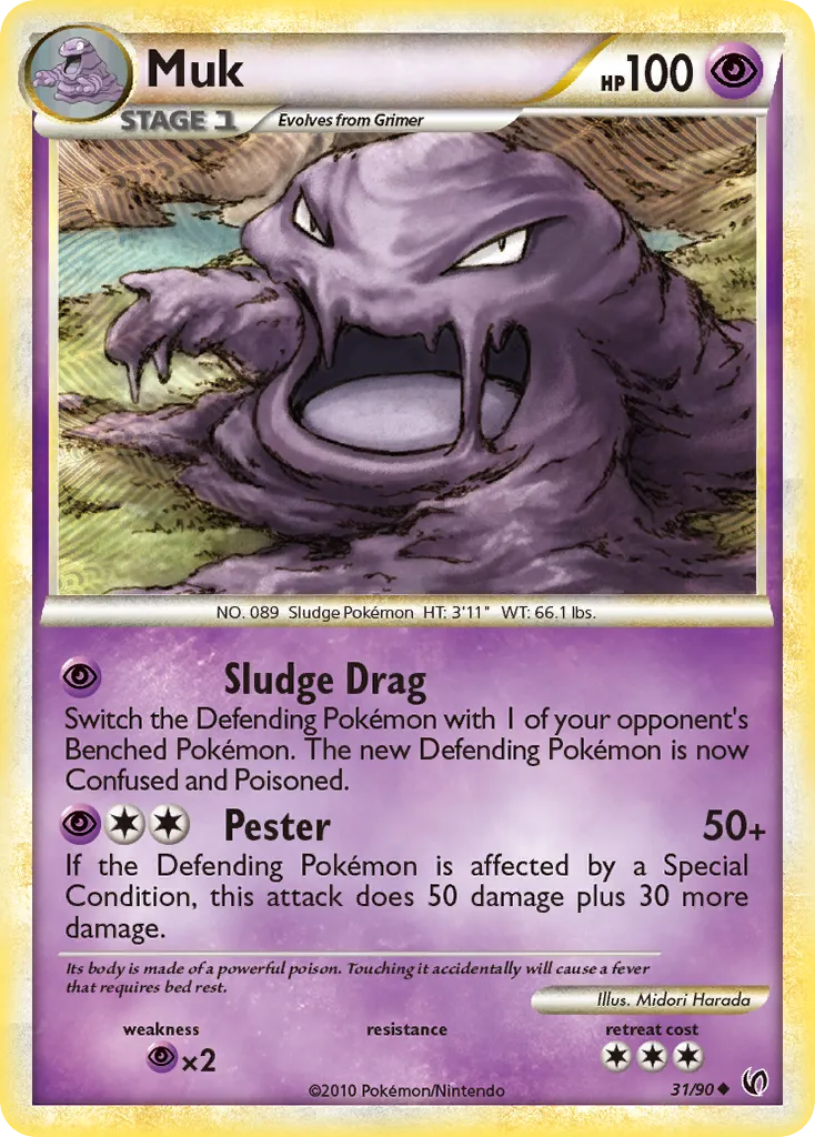 Muk — Undaunted — Pokemon