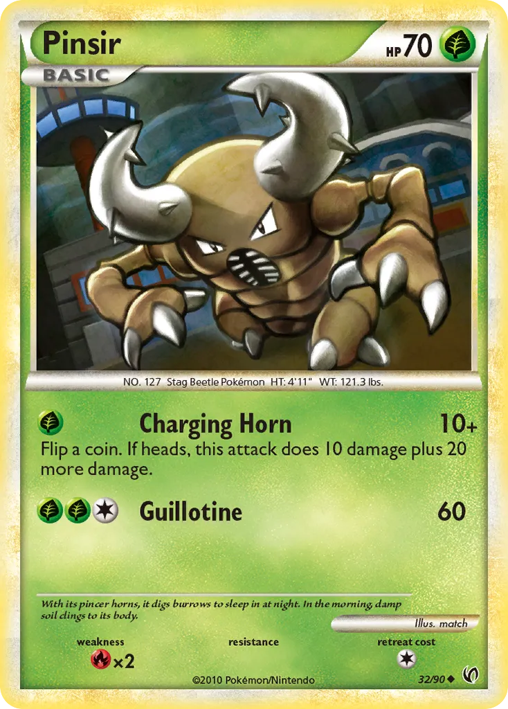 Pinsir — Undaunted — Pokemon