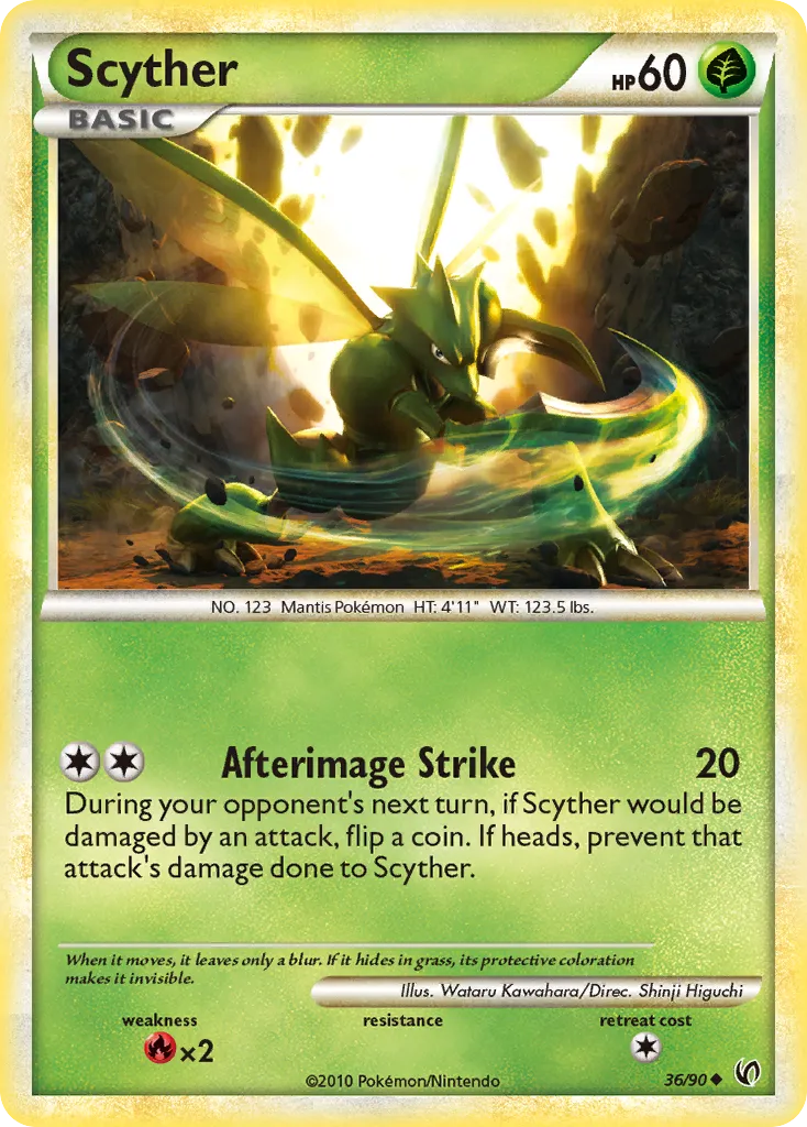 Scyther — Undaunted — Pokemon