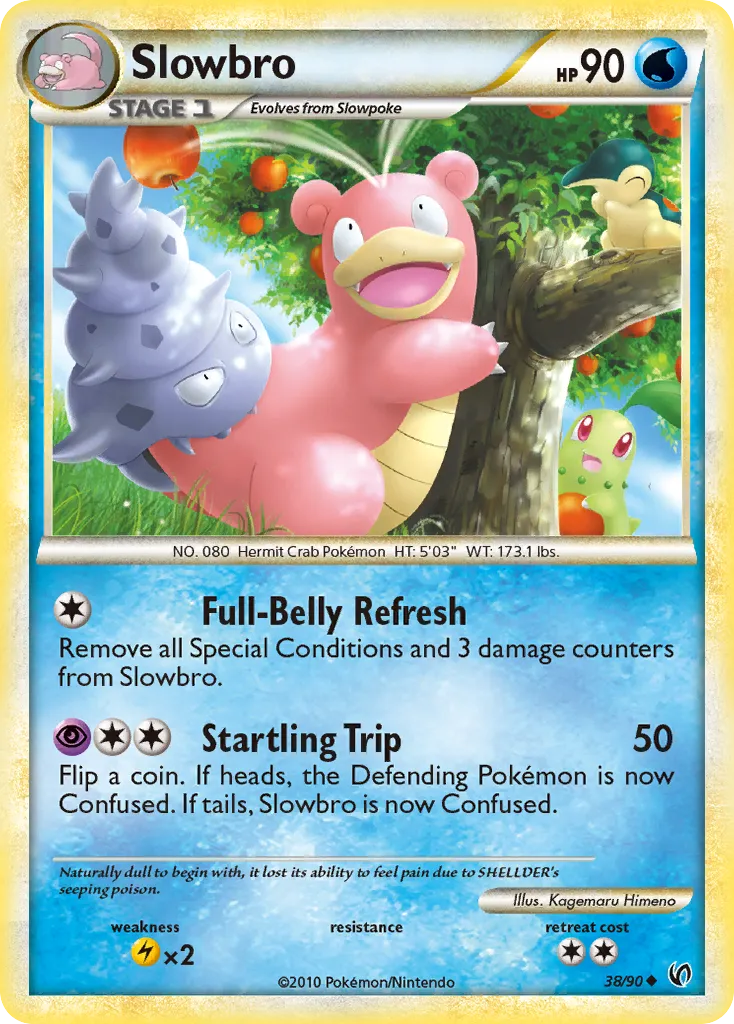 Slowbro — Undaunted — Pokémon