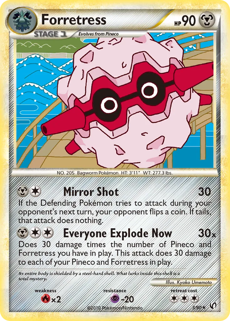 Forretress — Undaunted — Pokémon