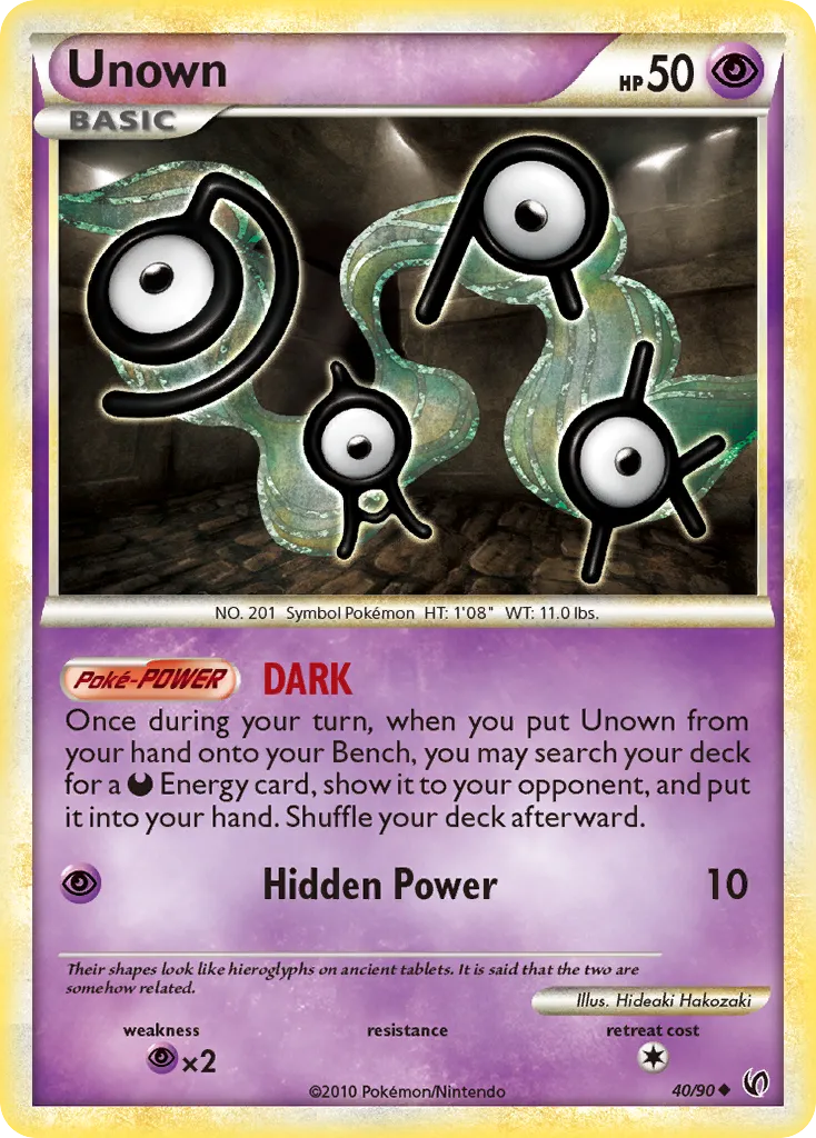 Unown — Undaunted — Pokémon
