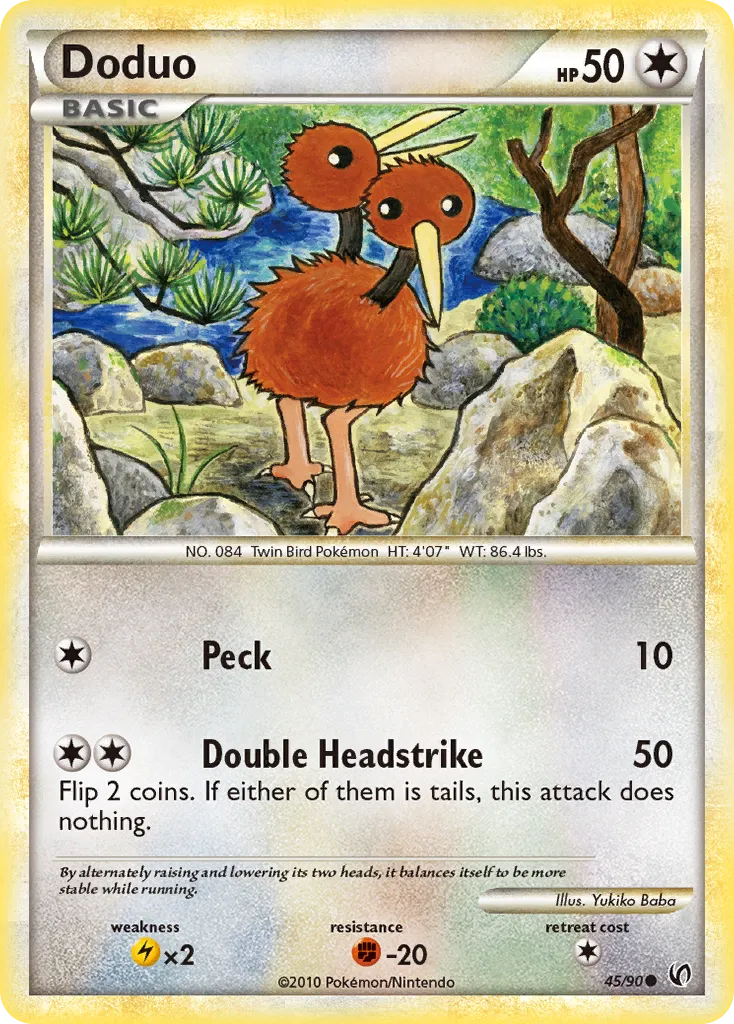 Doduo — Undaunted — Pokémon