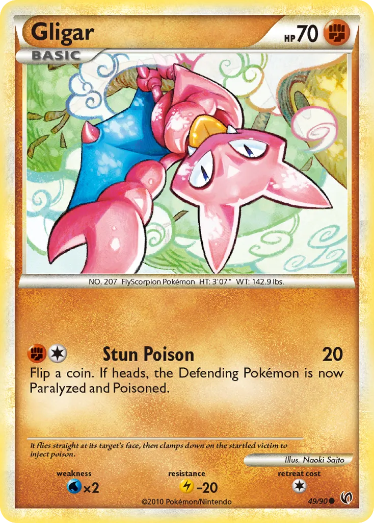 Gligar — Undaunted — Pokémon