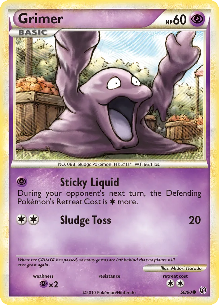 Grimer — Undaunted — Pokémon
