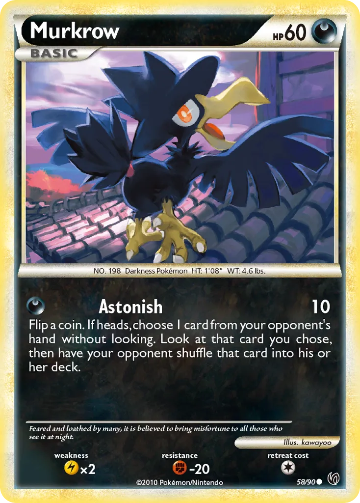 Murkrow — Undaunted — Pokémon