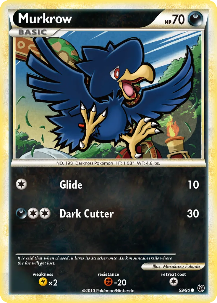 Murkrow — Undaunted — Pokémon