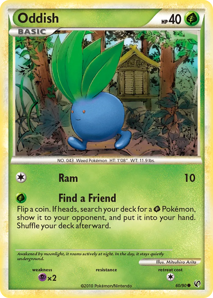 Oddish — Undaunted — Pokémon
