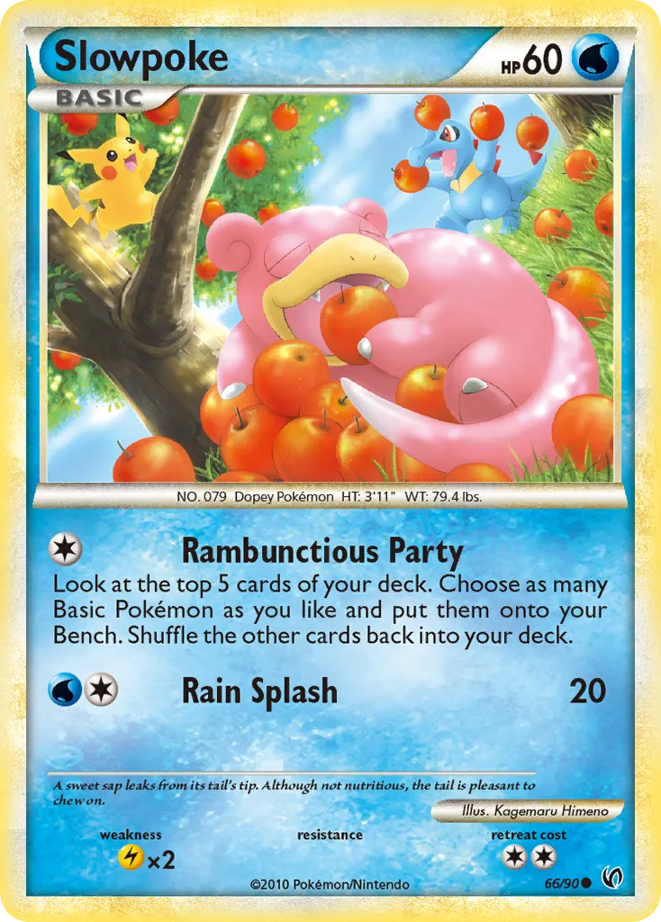 Slowpoke — Undaunted — Pokémon
