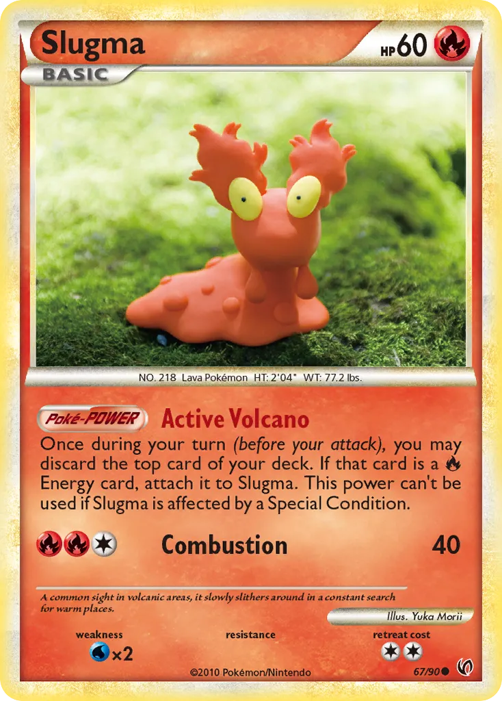 Slugma — Undaunted — Pokemon
