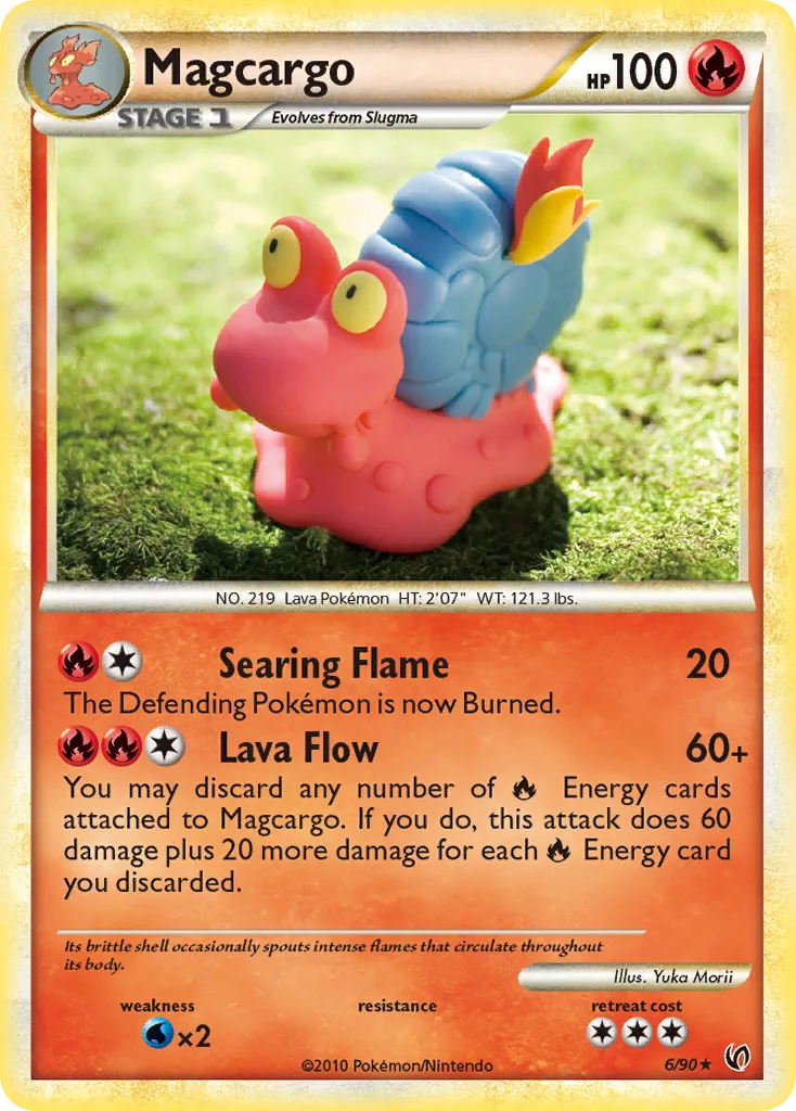 Magcargo — Undaunted — Pokémon