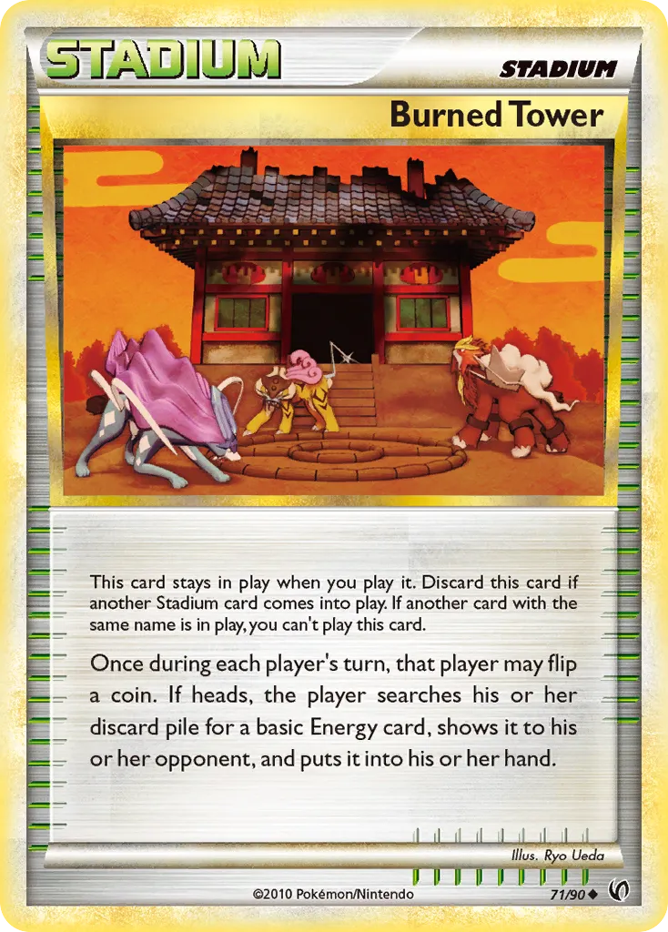 Burned Tower — Undaunted — Pokémon
