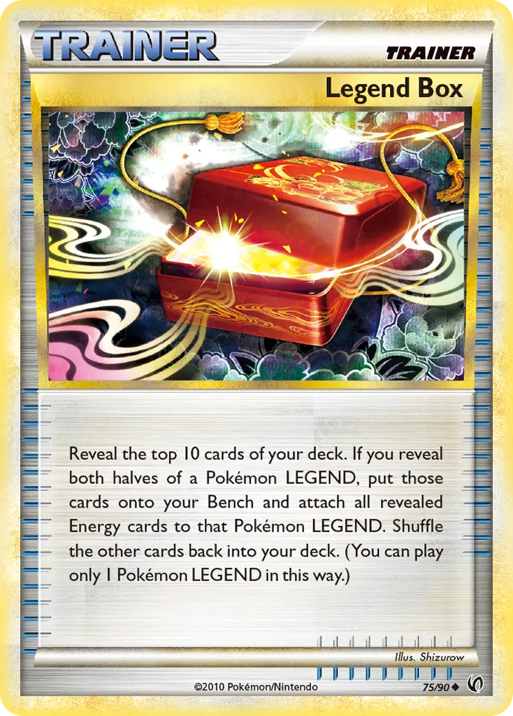 Boîte légendaire — Undaunted — Pokémon