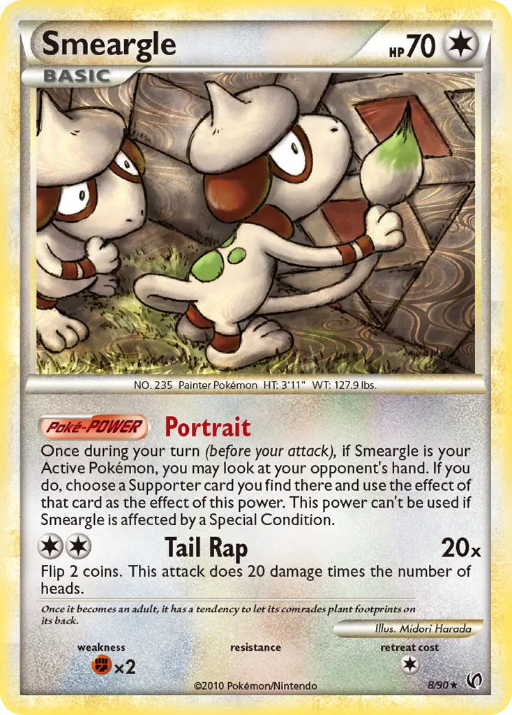 Smeargle — Undaunted — Pokemon