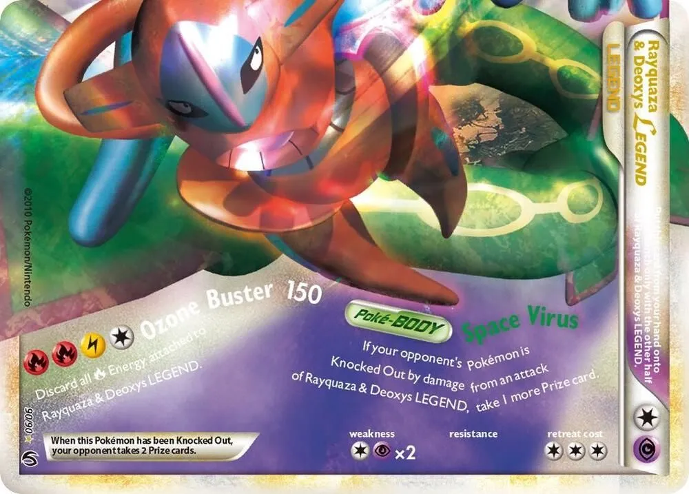 Rayquaza & Deoxys Legend — Undaunted — Pokémon