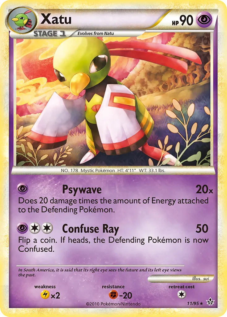 Xatu — Unleashed — Pokemon