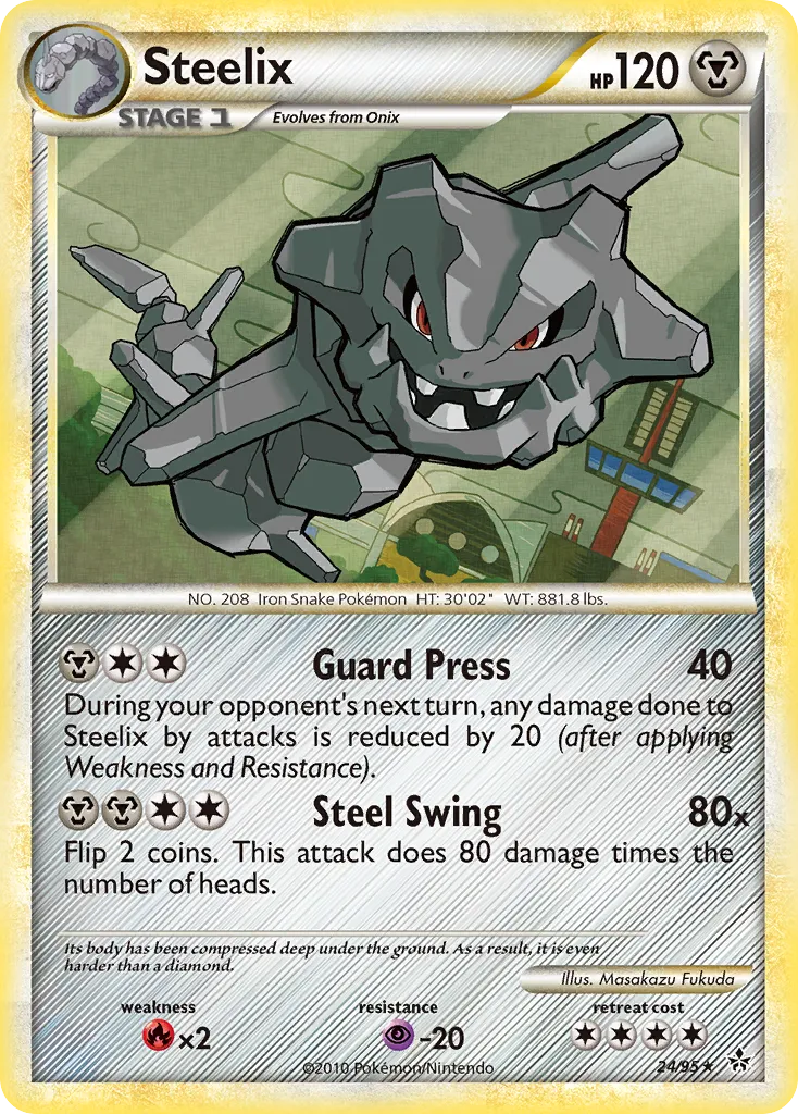 Steelix — Unleashed — Pokemon