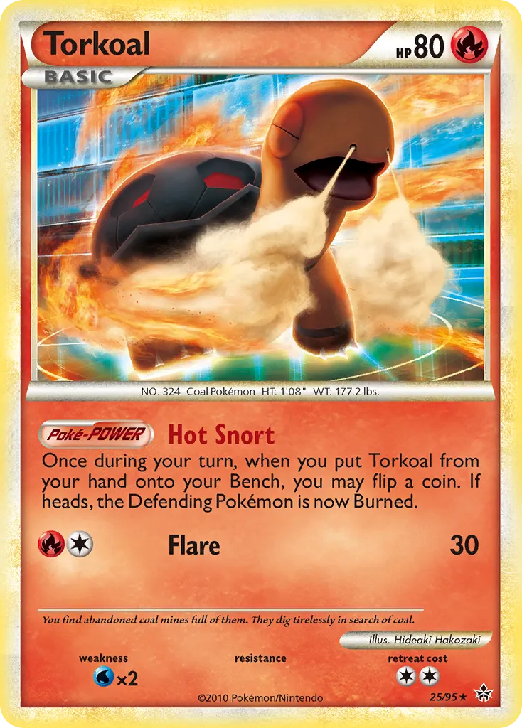 Chartor — Unleashed — Pokemon