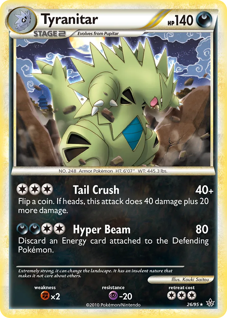 Tyranocif — Unleashed — Pokemon