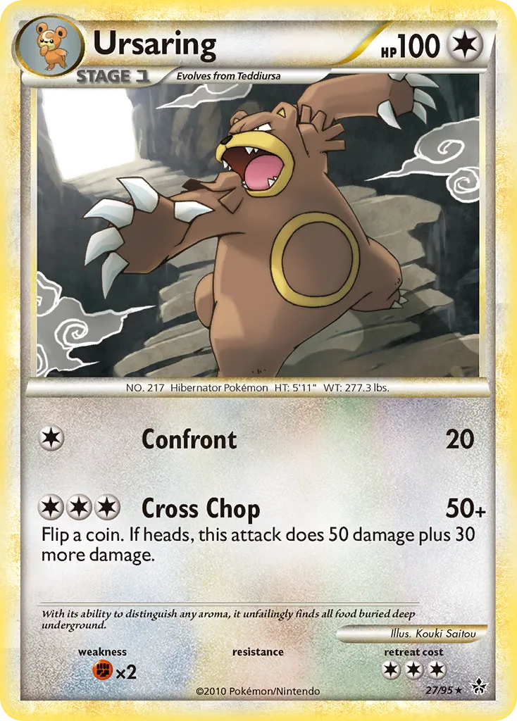 Ursaring — Unleashed — Pokemon