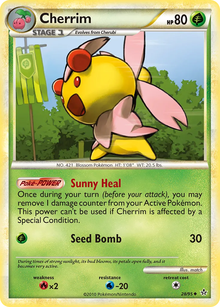 Cherrim — Unleashed — Pokemon