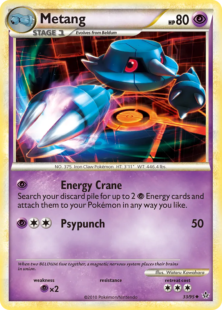 Metang — Unleashed — Pokémon