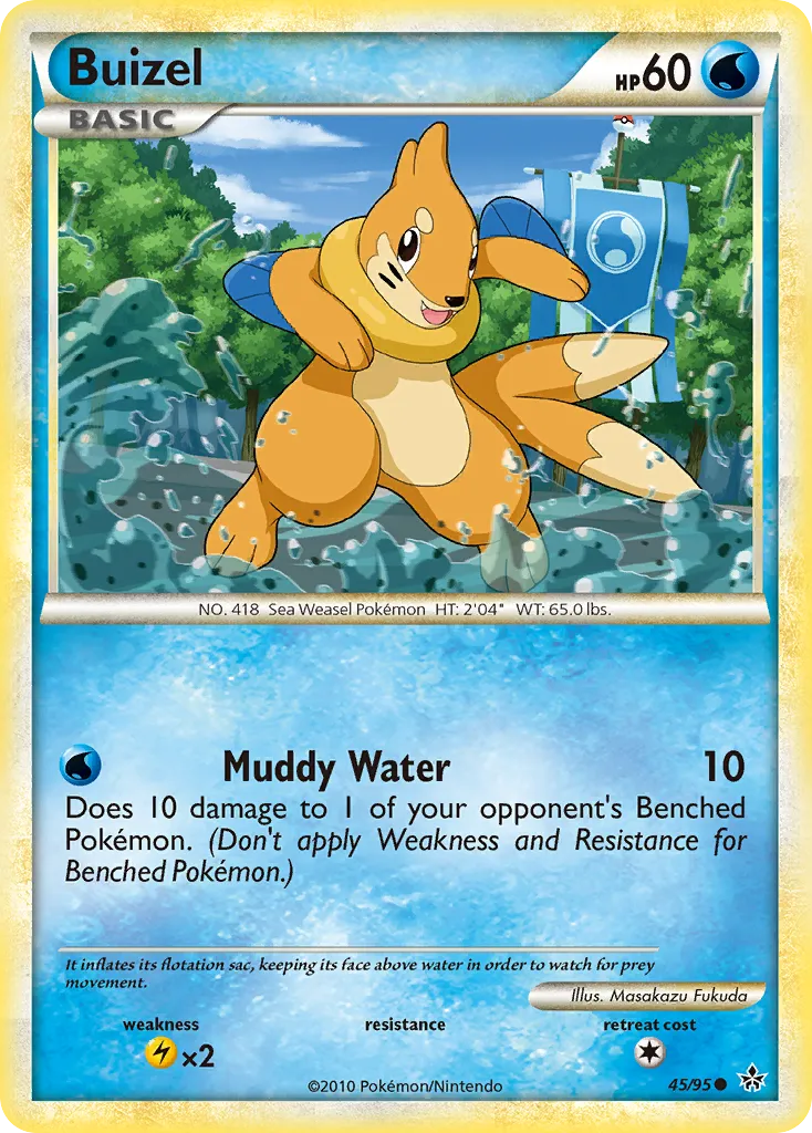 Mustébouée — Unleashed — Pokémon