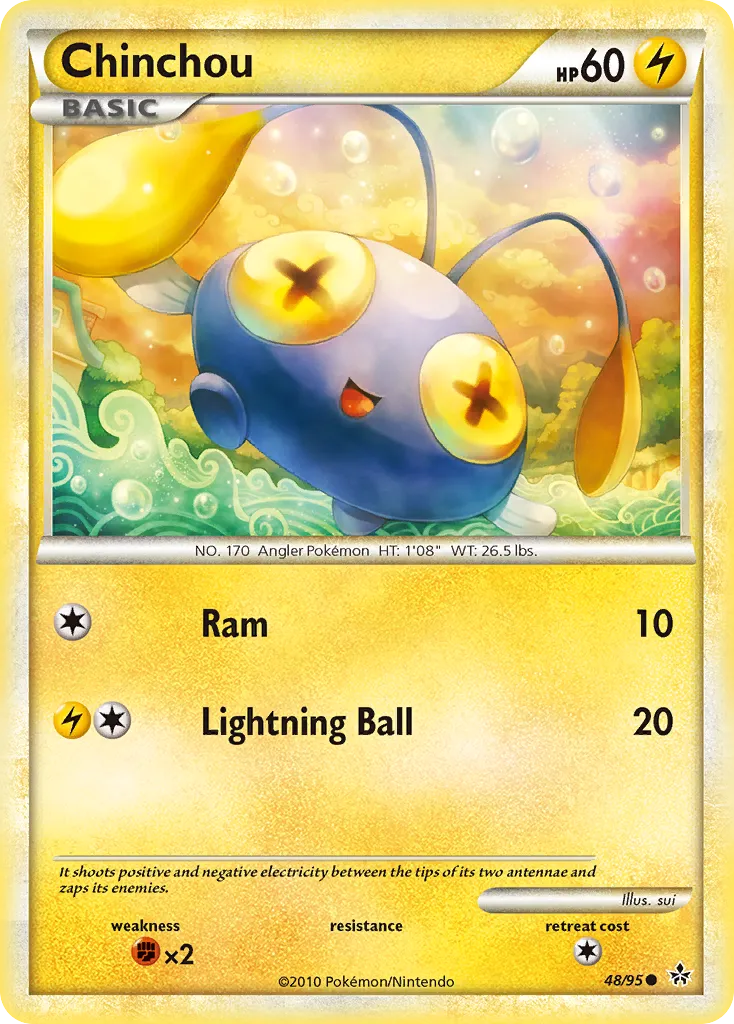 Chinchou — Unleashed — Pokemon