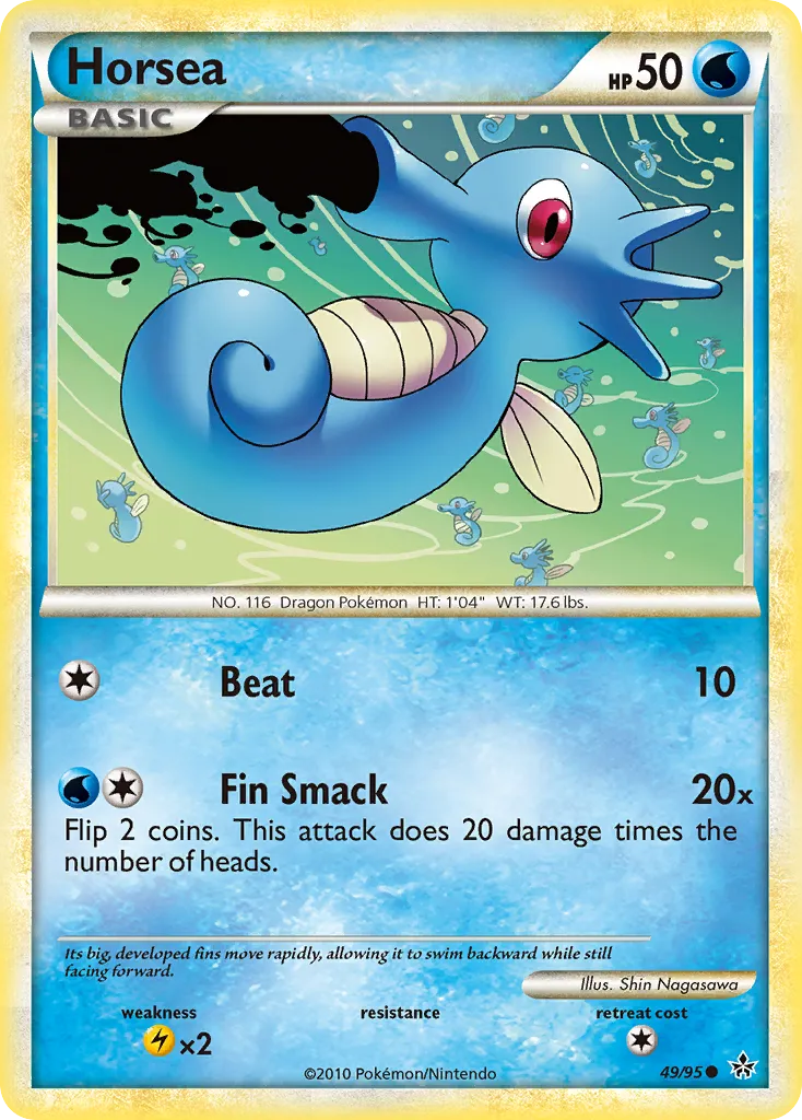 Horsea — Unleashed — Pokemon