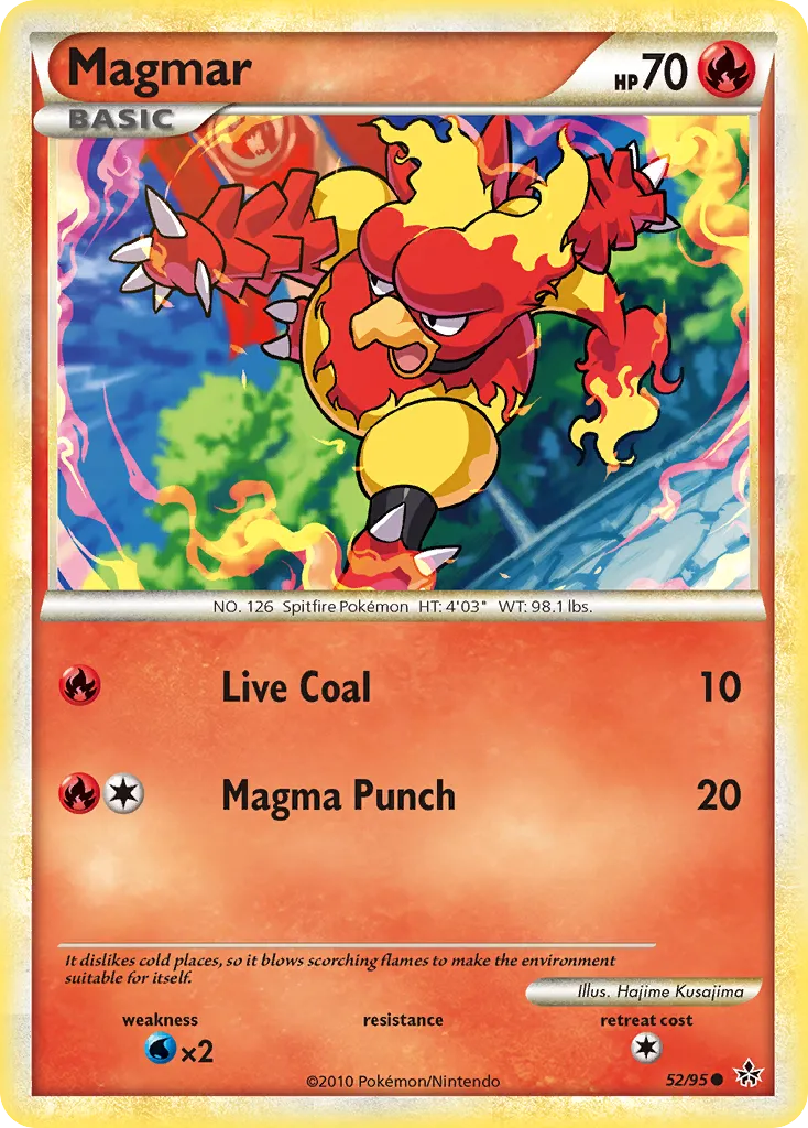 Magmar — Unleashed — Pokémon
