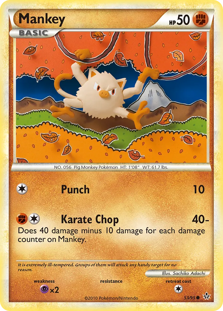Férosinge — Unleashed — Pokémon