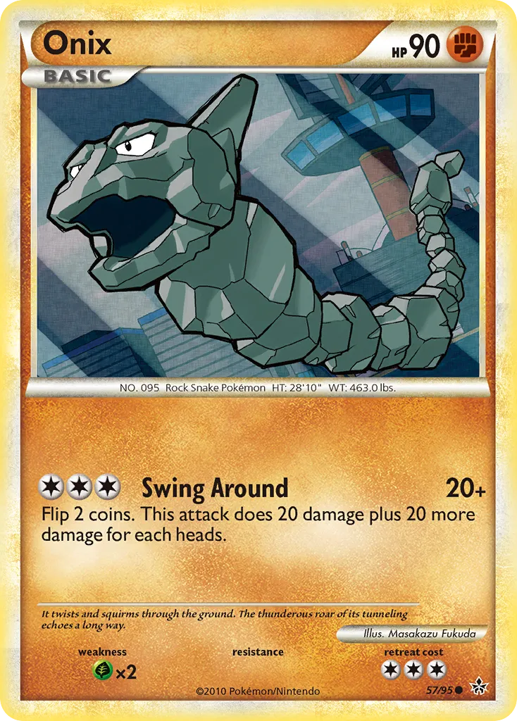 Onix — Unleashed — Pokémon