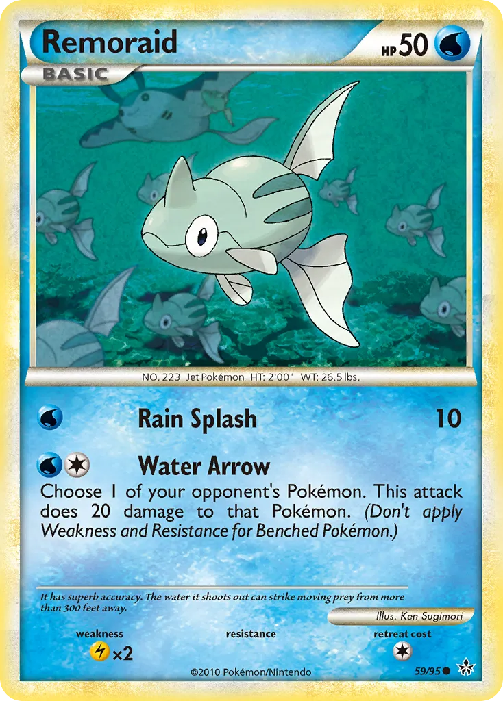 Remoraid — Unleashed — Pokémon