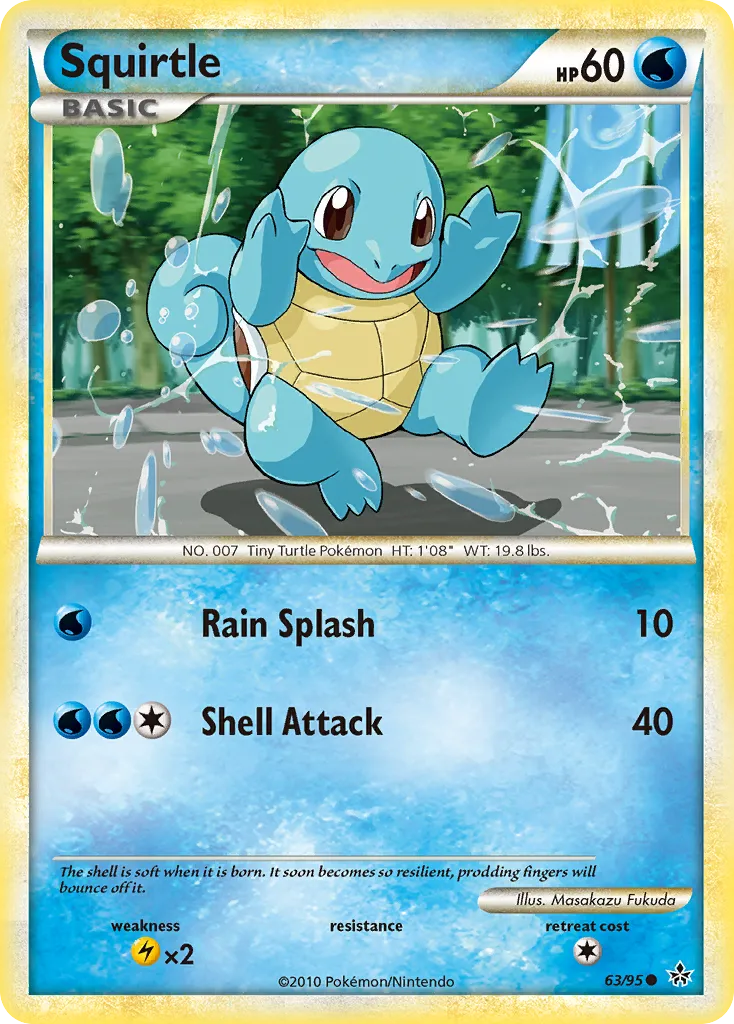 Squirtle — Unleashed — Pokemon