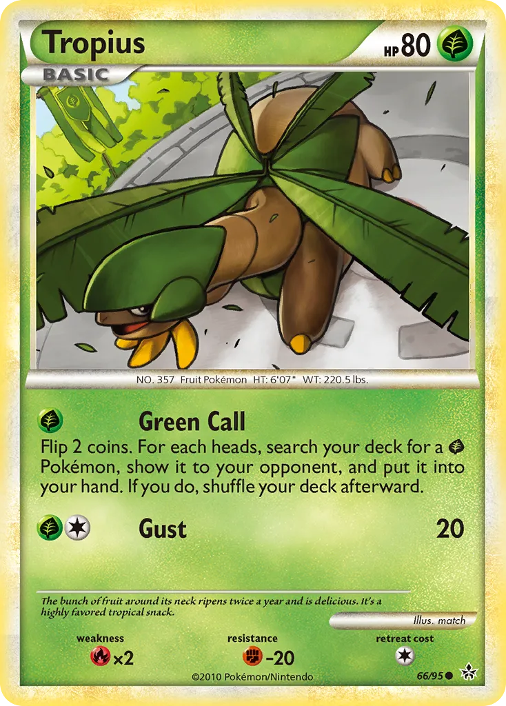 Tropius — Unleashed — Pokémon