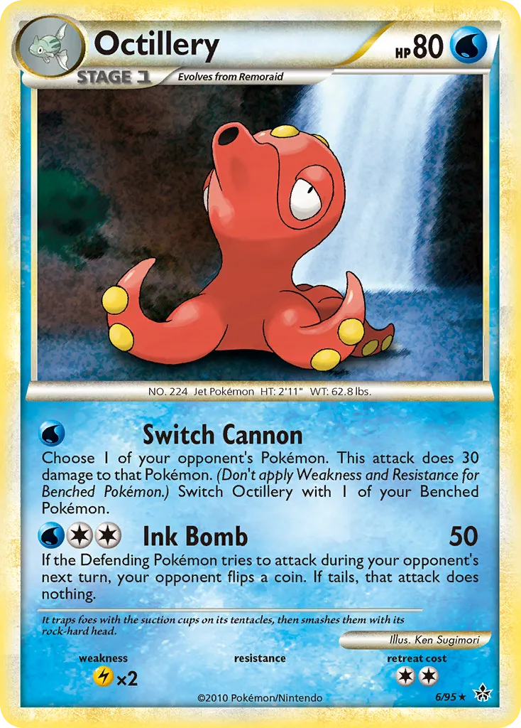 Octillery — Unleashed — Pokemon