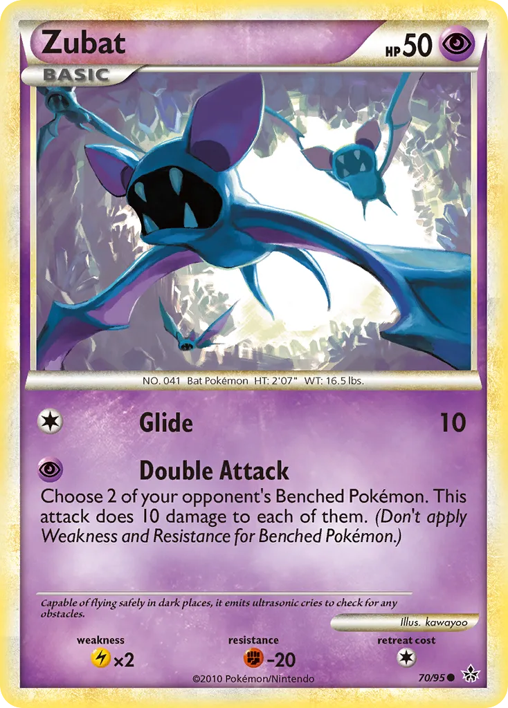 Zubat — Unleashed — Pokémon