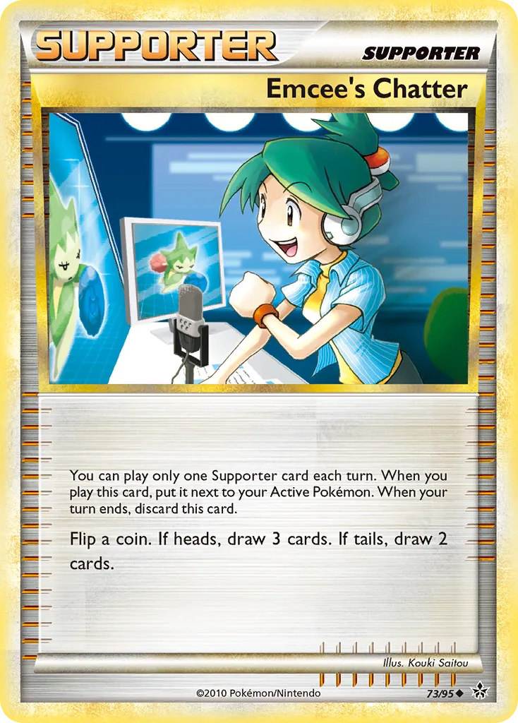 Emcee's Chatter — Unleashed — Pokémon