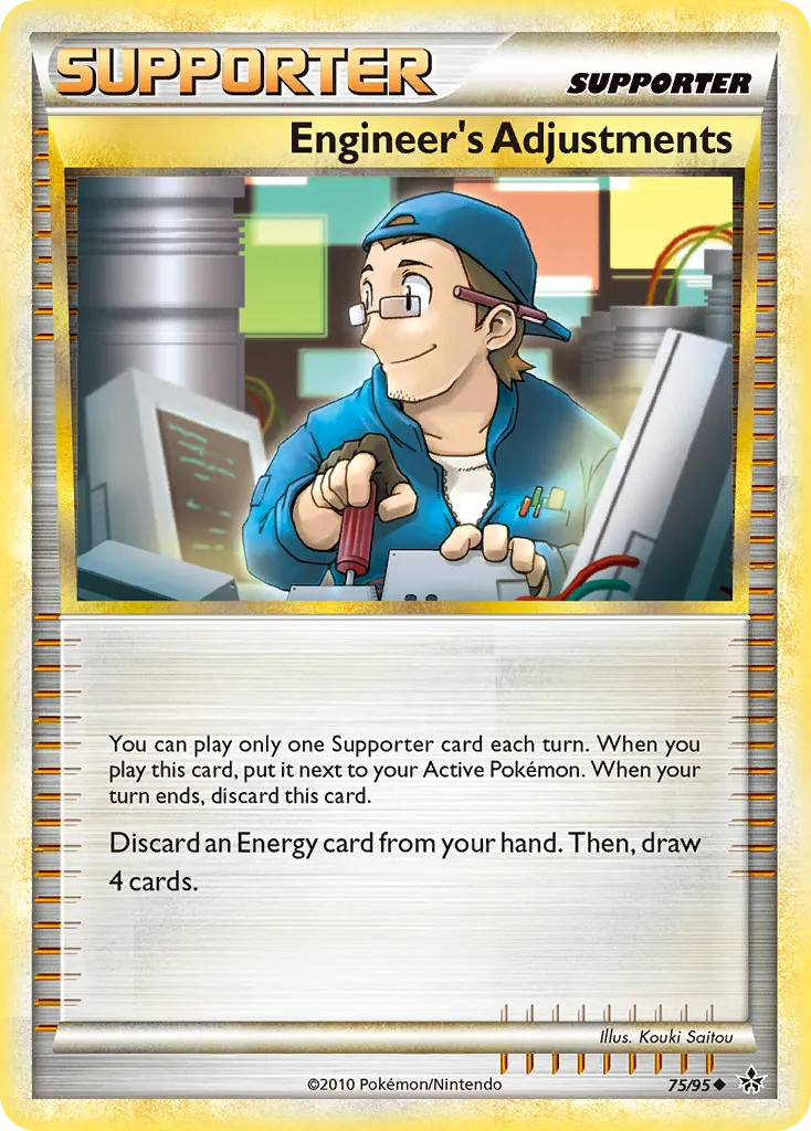 Réglages techniques — Unleashed — Pokémon