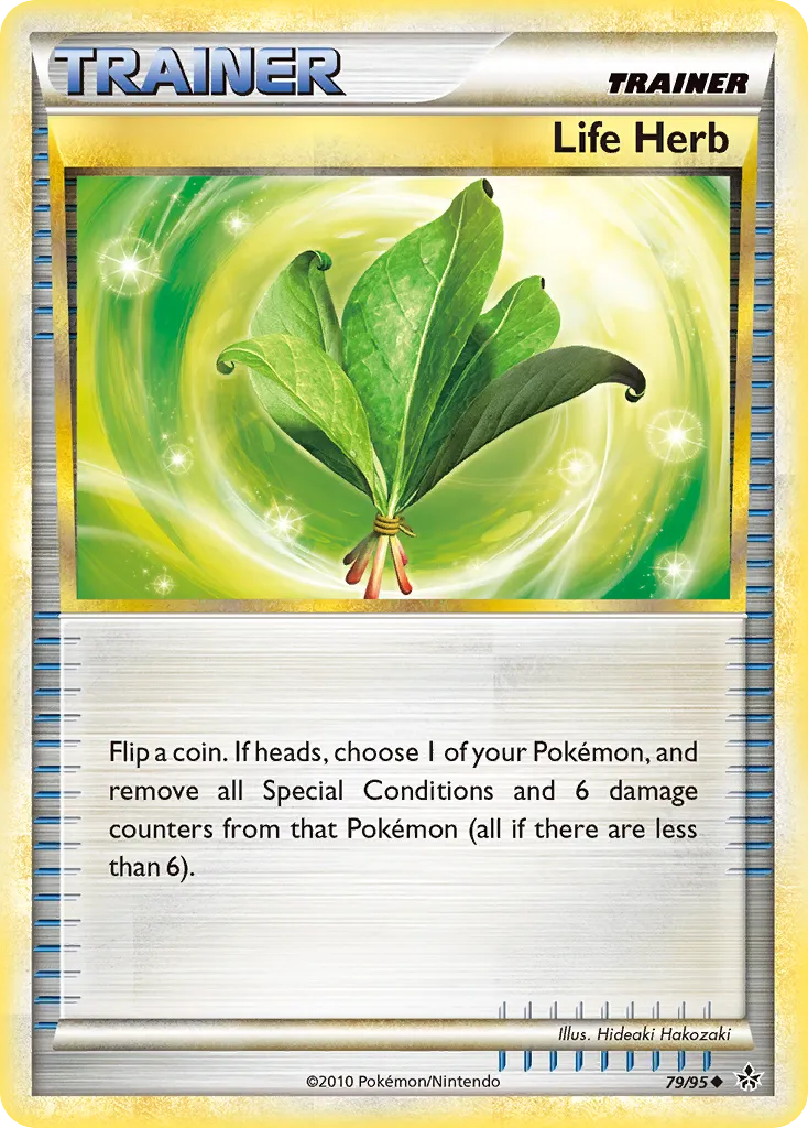 Herbe Sauveuse — Unleashed — Pokémon